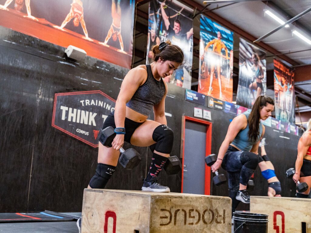 Ana Maria Valladares training CrossFit