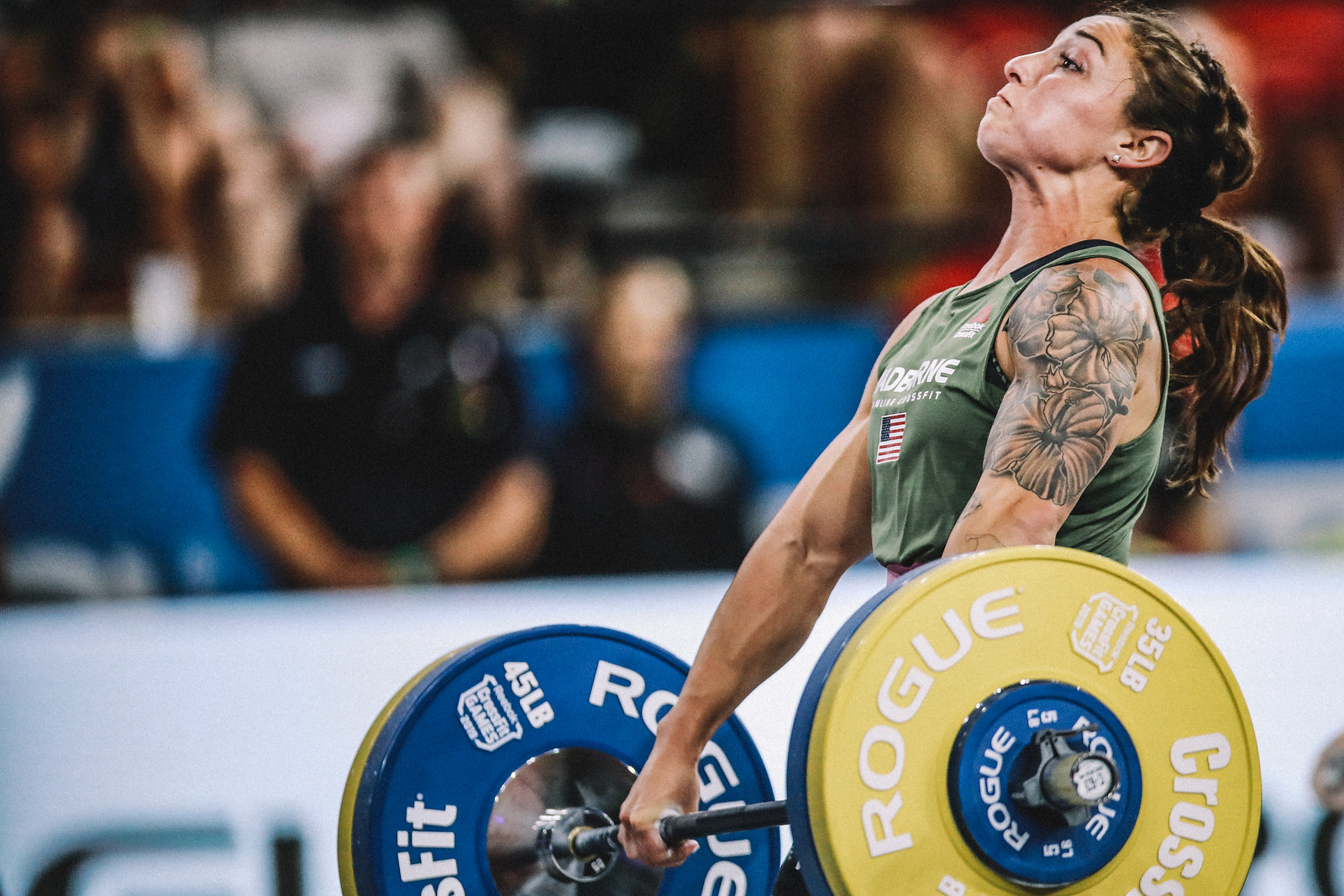 bethany shadburne barbell hang clean