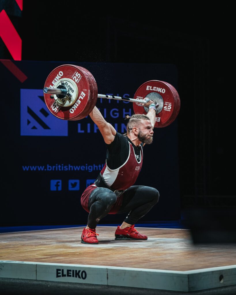 Craig Richey winning British Championships