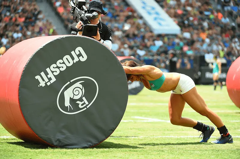 crossfit games photographs the snail